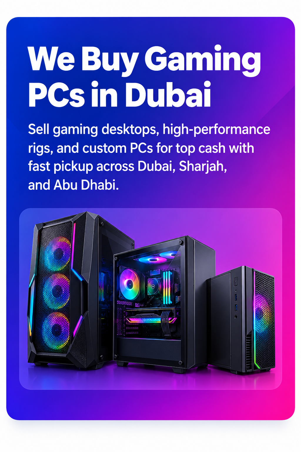 Gaming PCs Buyer in Dubai