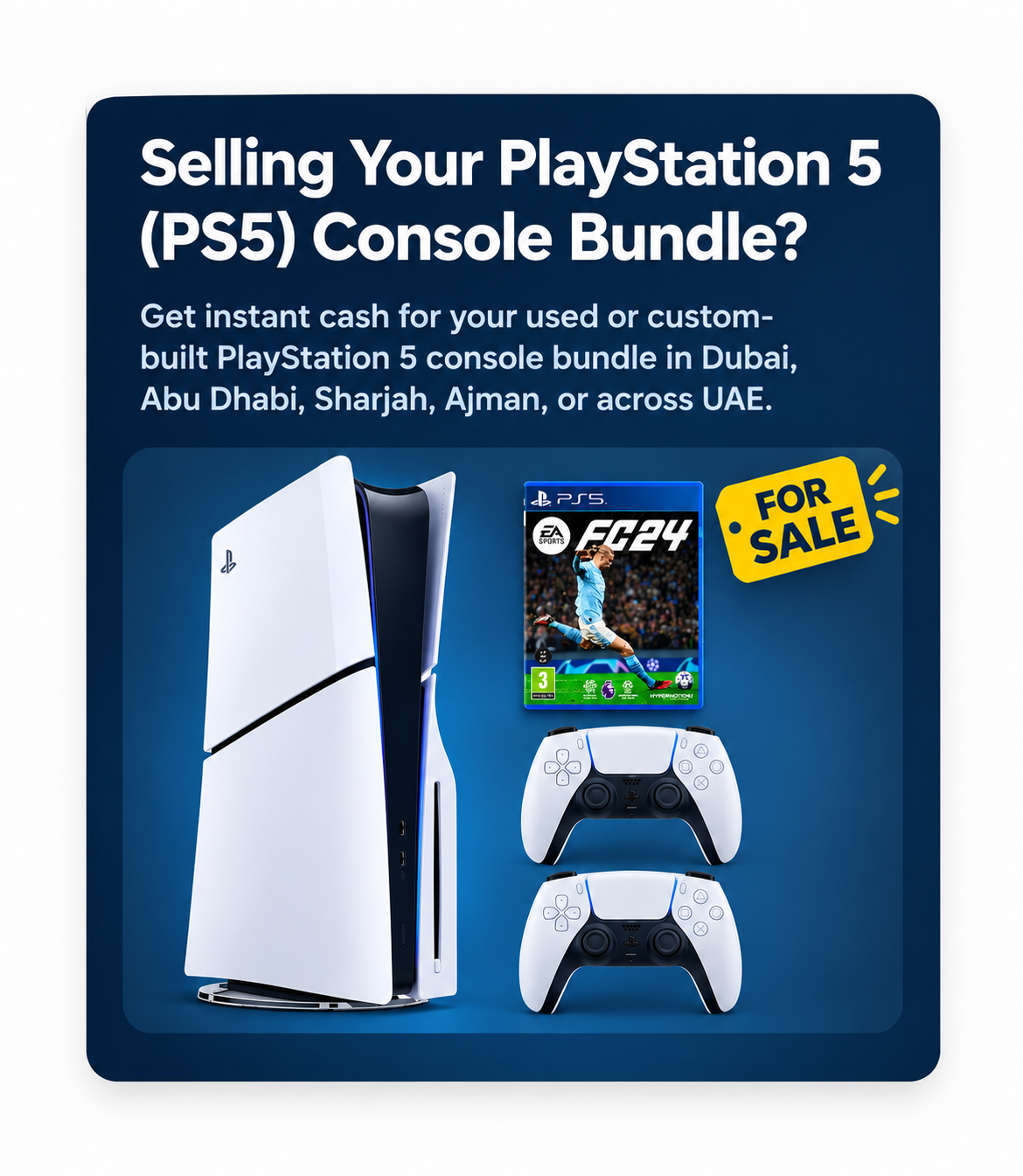 Selling Your PlayStation & PS5 Console in Dubai